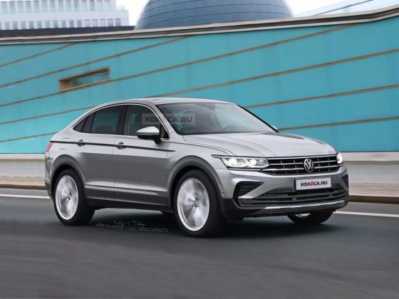 VW Tiguan Coupé-ilustrácia