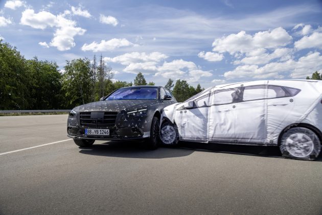 Nový Mercedes Benz triedy S,Bočný impulz PRE-SAF