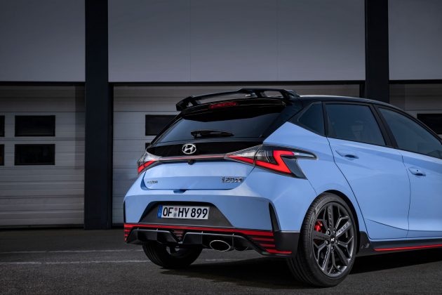 Nový Hyundai i20 N-efektný tvar svetlometov